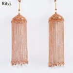 Ritvi Rose Gold Bridal Kalira