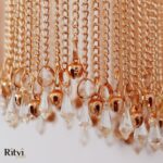 Ritvi Rose Gold Bridal Kalira - Image 3