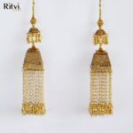 Ahaana Kundan Gold Stone Bridal Kalira