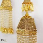 Ahaana Kundan Gold Stone Bridal Kalira - Image 2