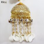 Akshara Sea Shell Gold Bridal Kalira - Image 3