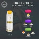 Armaf High Street Deodorant Body Spray For Women (200ml) - Image 2