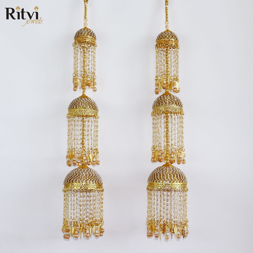 Avni Heavy Layered Gold Bridal Kalira