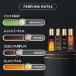 Bella Vita Luxury Man Perfume Gift Set For Men (4x20 ml) - Image 5
