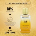 Bella Vita OUD Gold Eau De Parfum For Men (100ml) - Image 3