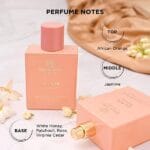 Bella Vita Luxury Glam Perfume For Women Fresh And Romantic (100ml) - Image 3