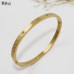 Diva Band Gold Bracelet For Women - Image 2