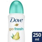 Dove Go Fresh Moisturisiing Cream Pear & Aloe Vera Deo Scent (250ml) - Image 2