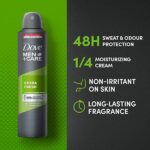 Dove Men+Care Extra Fresh Anti Perspirant Deodorant Aerosol Spray For Men (250ml) - Image 2
