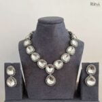 Elsa Kundan Diamond Necklace Set