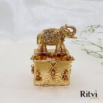 Eta Elephant Gold Sindoor Dabi