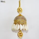 Falguni Sea Shell Wedding Bridal Kalira - Image 2