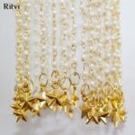 Flower Ruby Green Gold Bridal Kalira - Image 3