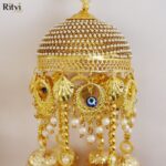 Jivika Punjabi Wedding Evil Eye Heavy Layered Bridal Kalira - Image 2