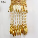 Lavanya Pearl Gold Bridal Kalira - Image 2