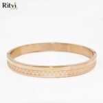 Mith Chess Design Rose Gold Men Bracelet - Image 2