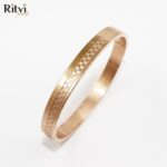 Mith Chess Design Rose Gold Men Bracelet