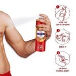 Old Spice Amber Deodorant Body Spray For Men (140ml) - Image 4