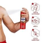 Old Spice Lionpride No Gas Deodorant Body Spray For Men (140ml) - Image 4