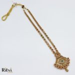 Ritvi Bhavini Gold Plated long & Short Necklace Set Combo - Image 5