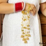 Ritvi Butterfly Gold Plated Bridal Kalira - Image 5