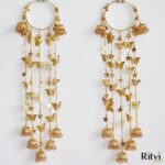 Ritvi Butterfly Gold Plated Bridal Kalira
