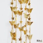 Ritvi Butterfly Gold Plated Bridal Kalira - Image 2