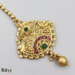 Ritvi Dhima Rajwada Maang Tikka - Image 2