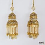 Ritvi Gold Plated Kundan Bridal Kalira