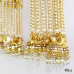 Ritvi Gold Plated Kundan Bridal Kalira - Image 2
