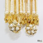Ritvi Gold Plated Kundan Bridal Kalira - Image 4