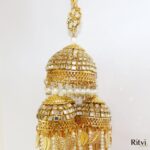 Ritvi Gold Plated Kundan Bridal Kalira - Image 3