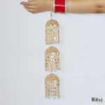Ritvi Gold Plated Star Kundan Bridal Kalira - Image 4