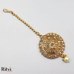 Ritvi Gurleen Polki Maang Tikka