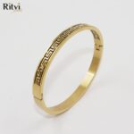 Ritvi Lila Band Bracelet For Women - Image 2
