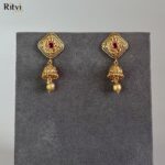 Ritvi Malti Rajwada Gold Choker Set - Image 3
