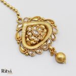 Ritvi Mishu Polki Maang Tikka - Image 2