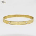 Ritvi Om Band Bracelet For Women - Image 3