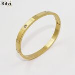 Ritvi Om Band Bracelet For Women