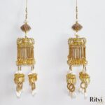 Ritvi Sea Shell Gold Plated Bridal Kalira