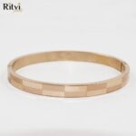 Ritvi Shila Band Bracelet For Women Rose Gold - Image 2