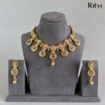 Ritvi Urmila Rajwada Gold Necklace Set