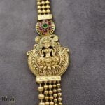 Ritvi Vidushi Temple Long Necklace Set - Image 3