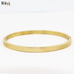 Serena Band Bracelet For Women Gold - Image 3