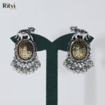 Zima Oxidised Earrings