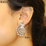 Falak Oxidised Earrings