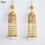 Ritvi Sea Shell Gold Plated Bridal Kalira