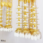 Ritvi Sea Shell Gold Plated Bridal Kalira - Image 3