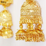 ritvi gold plated wedding bridal kalira 1