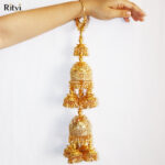 ritvi gold plated wedding bridal kalira 1